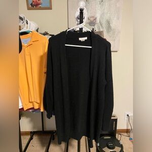 Black H&M Oversized Cardigan